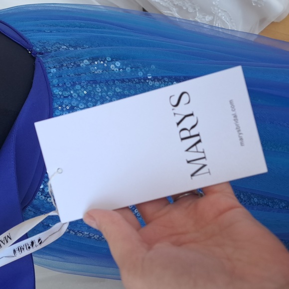 Royal blue sparkle formal - Picture 5 of 6